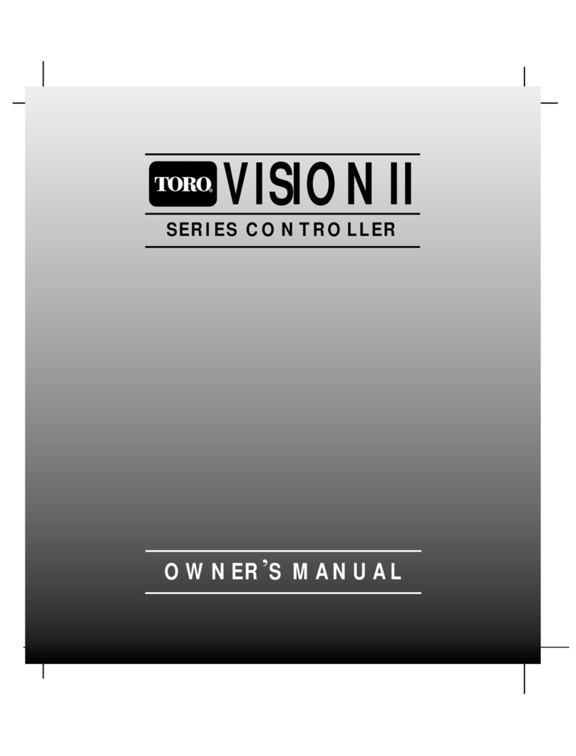Toro VISION II Series owner's manual