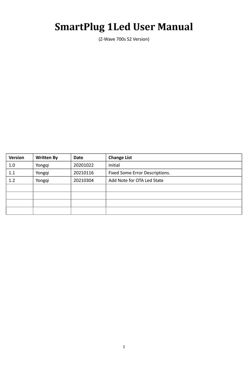 SmartPlug 1Led user manual