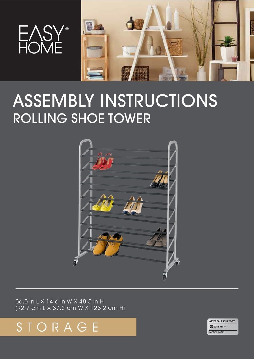 Easy@Home 44773 Assembly instructions
