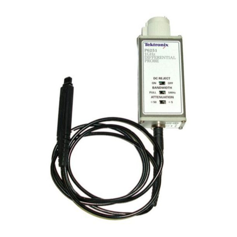 Tektronix P6250 User manual