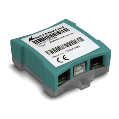 Mastervolt MasterBus User manual