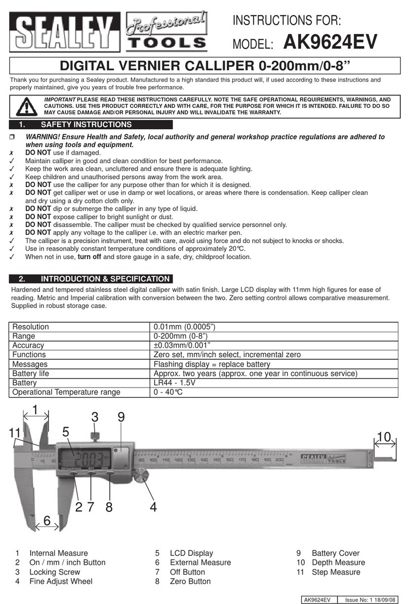 Sealey AK9624EV User manual