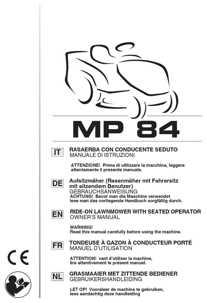 Global garden products MP 84 owner's manual