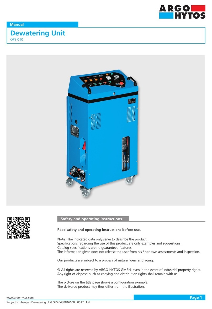 Argo-Hytos OPS 010 manual