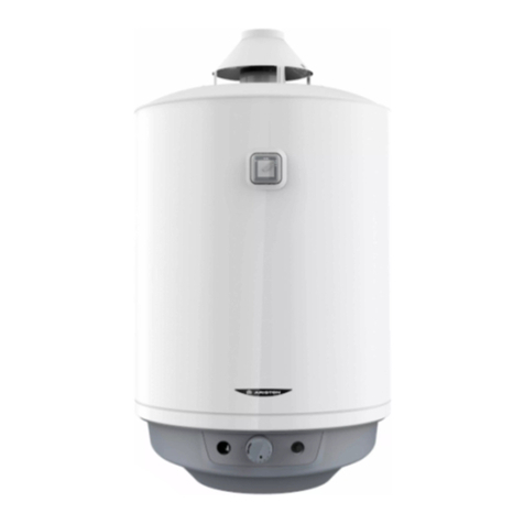 Ariston Thermo S/SGA X 50 Installation and maintenance instructions Ariston Thermo S/SGA X 50 Installation and maintenance instructions
