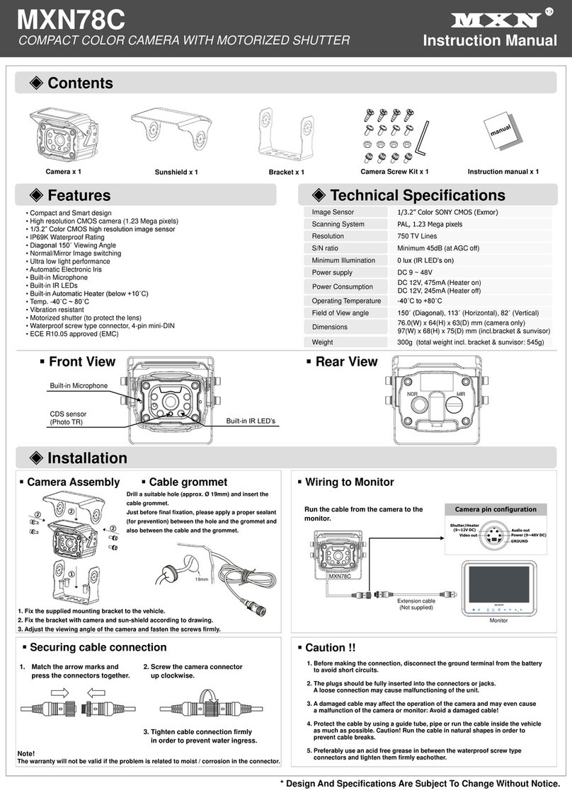 MXN MXN78C instruction manual