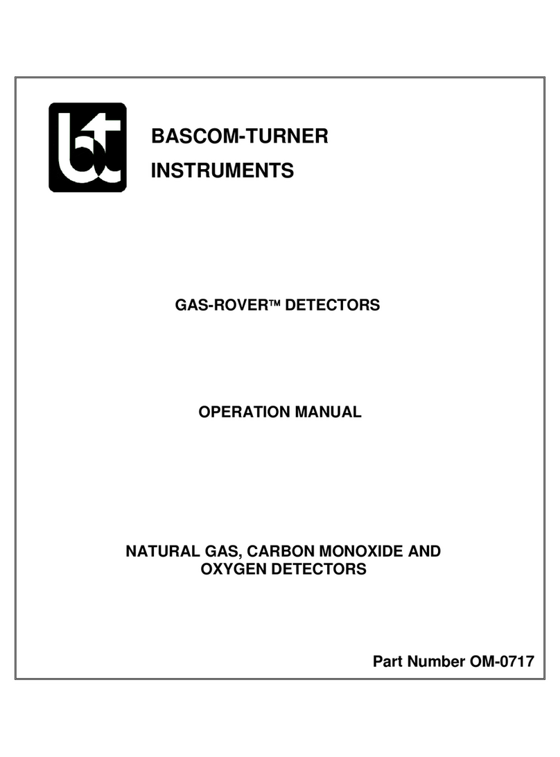 Bascom_turner GAS-ROVER VGI-201 Operation manual Bascom_turner GAS-ROVER VGI-201 Operation manual