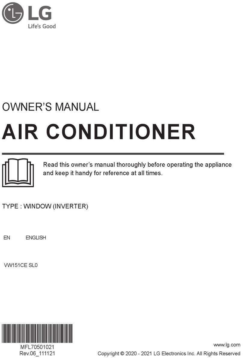 LG VW151CE SL0 User manual
