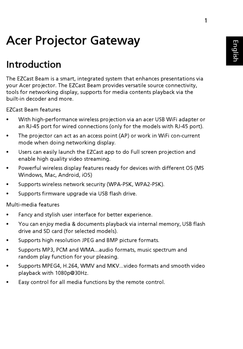 EZCast Beam user manual