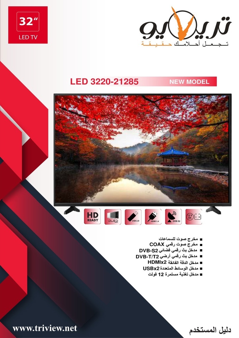 TRIVIEW LED 3220-21285 User manual