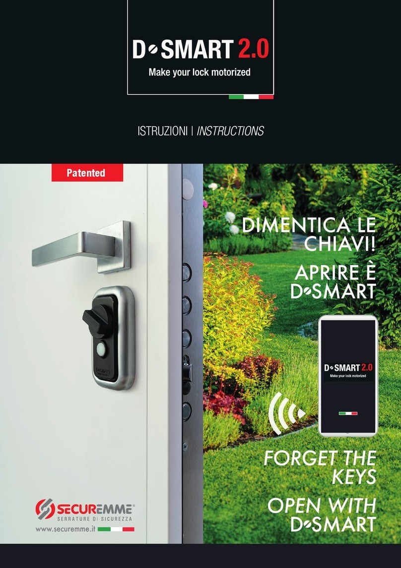 Securemme DSMART 2.0 instructions