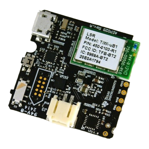 Texas Instruments DRV2605EVM-BT user guide