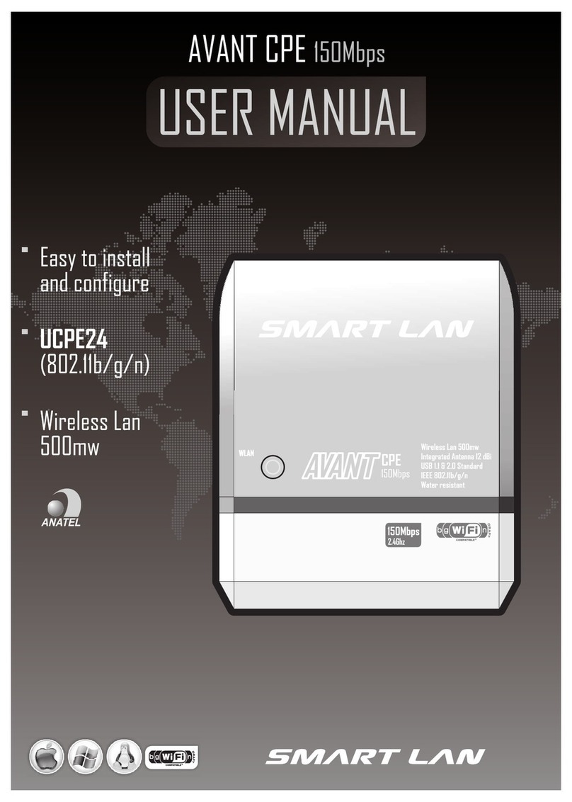 Smart Lan AVANT CPE 150Mbps user manual