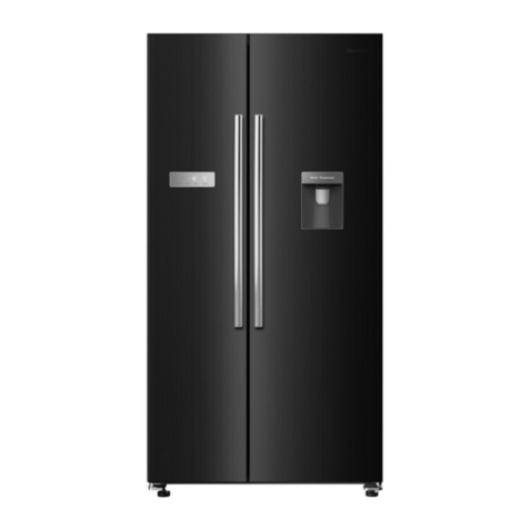 Hisense FSN570W20B Mounting instructions