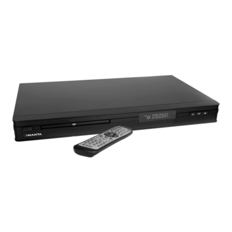 Manta Emperor Black DVD-042 User manual