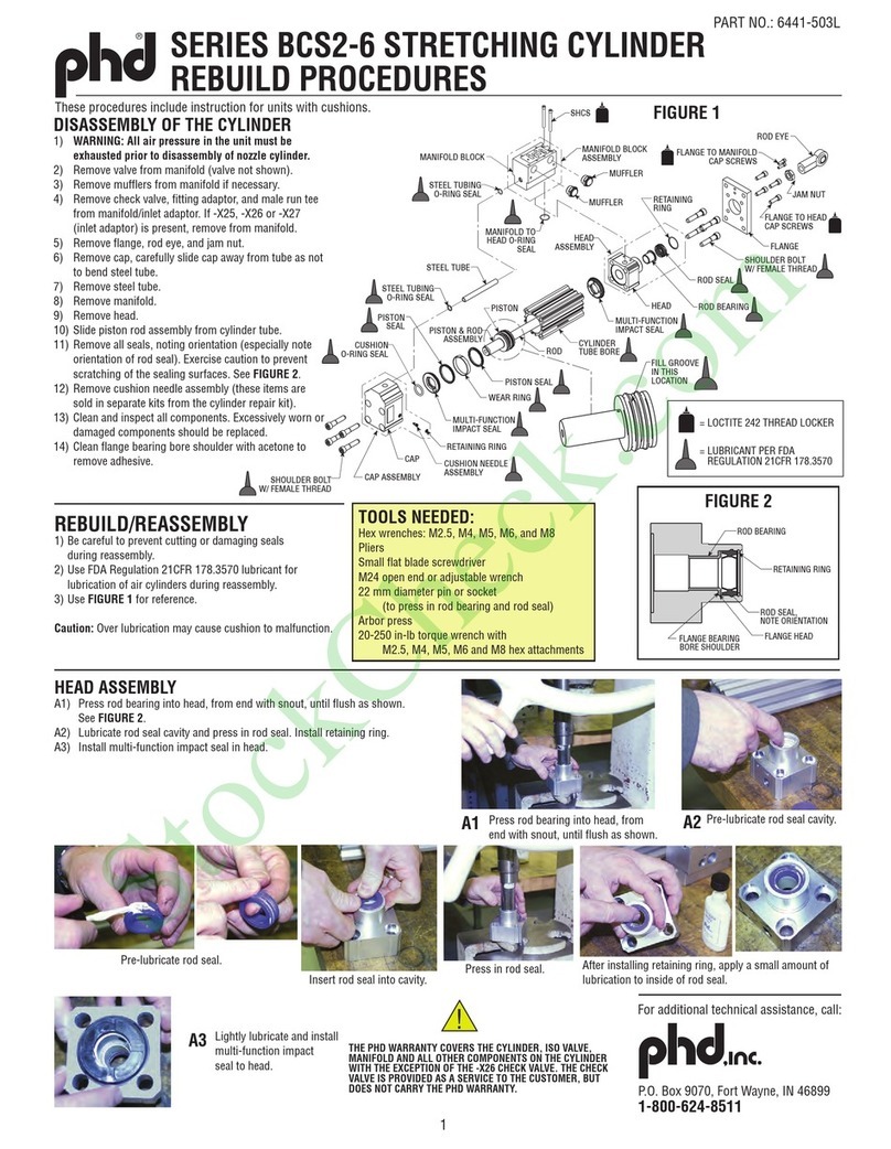 PHD BCS2-6 Series Manual
