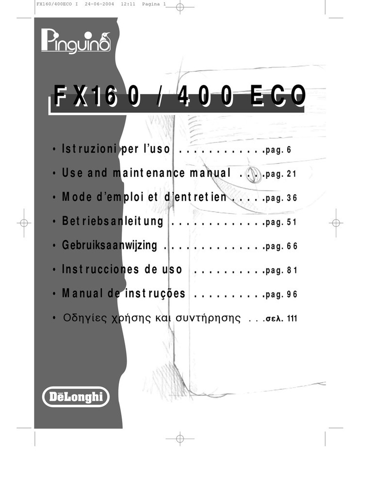 DeLonghi Pinguino FX140ECO User manual
