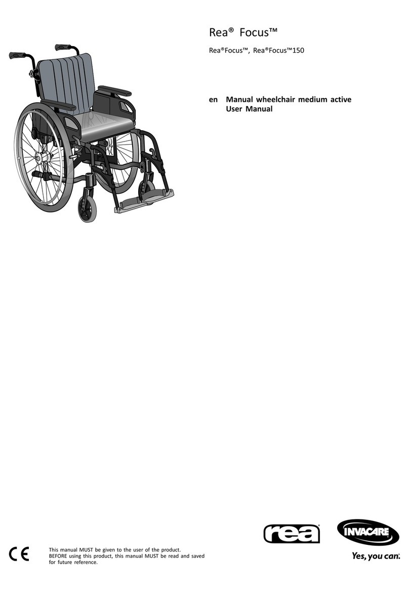 Invacare ReaFocus User manual Invacare ReaFocus User manual