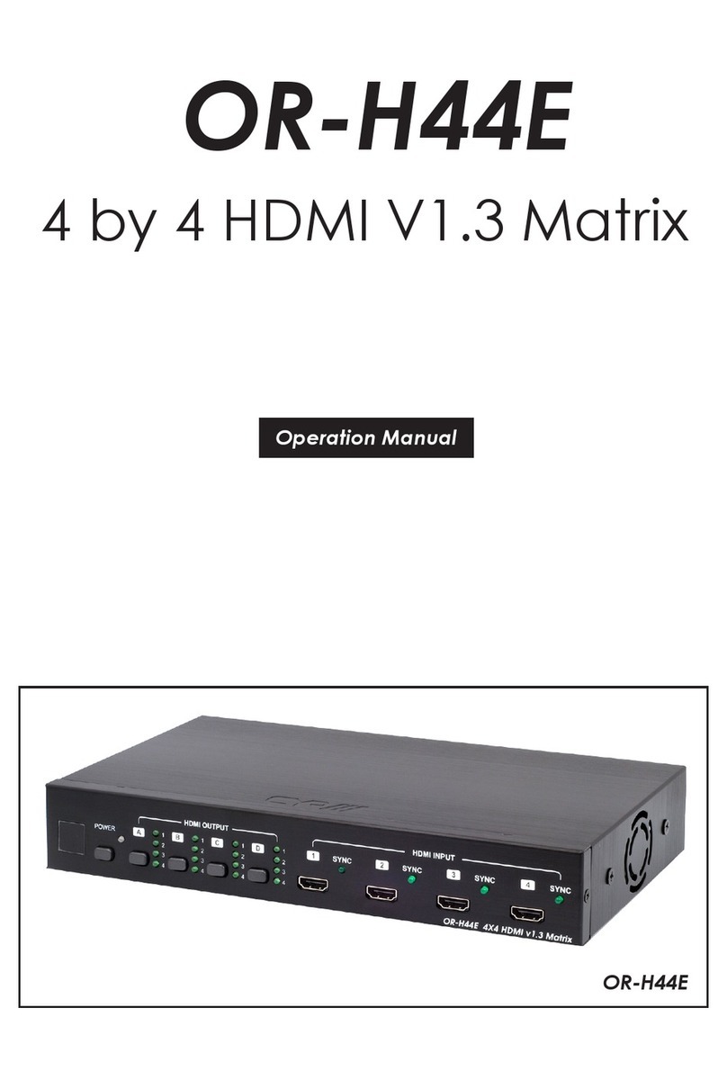 CYP OR-H44E Operation manual