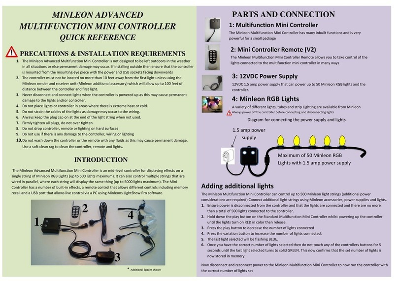 Minleon Trikliks Plus Line quick reference