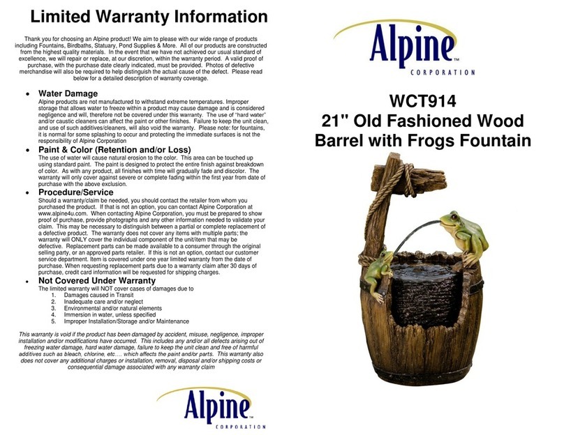 Alpine WCT914 quick start guide