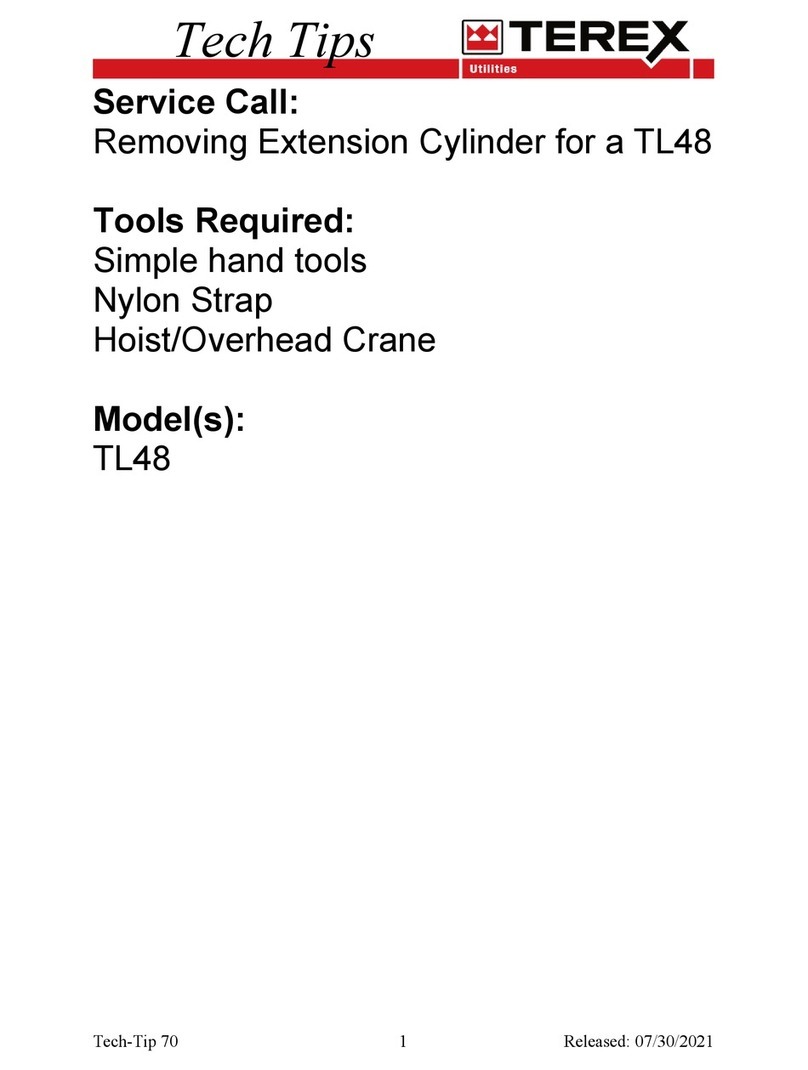 Terex TL48 User manual Terex TL48 User manual