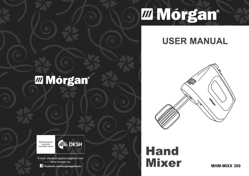 Morgan MHM-MIXX 300 user manual