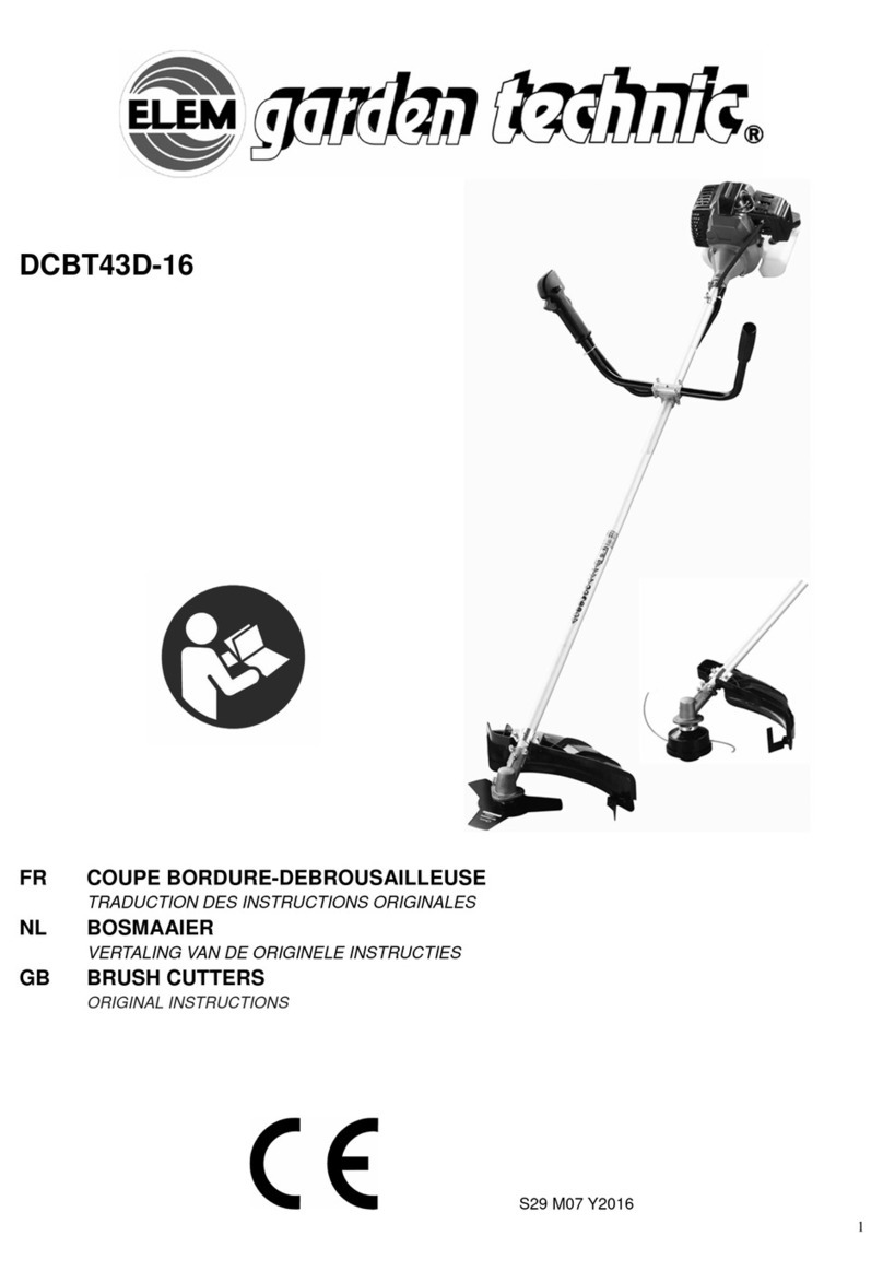 Elem Garden Technic DCBT43D-16 Original instructions