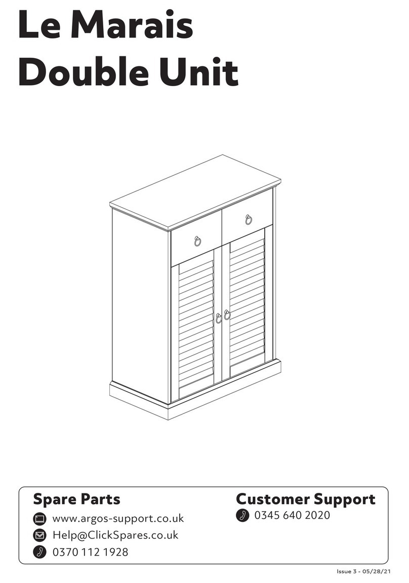 Argos Le Marais Double Unit Grey 502/6797 manual Argos Le Marais Double Unit Grey 502/6797 manual