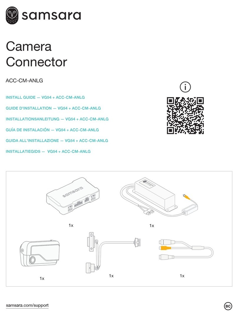 Samsara VG54 install guide