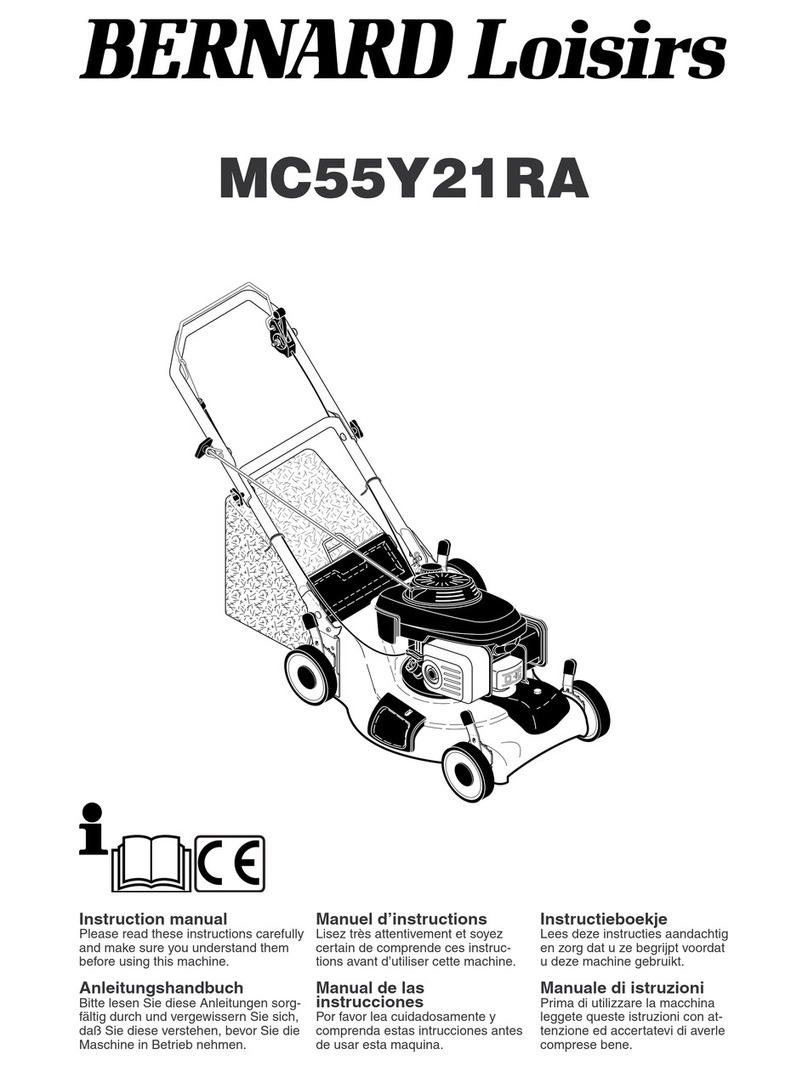 BERNARD Loisirs MC55Y21RA User manual
