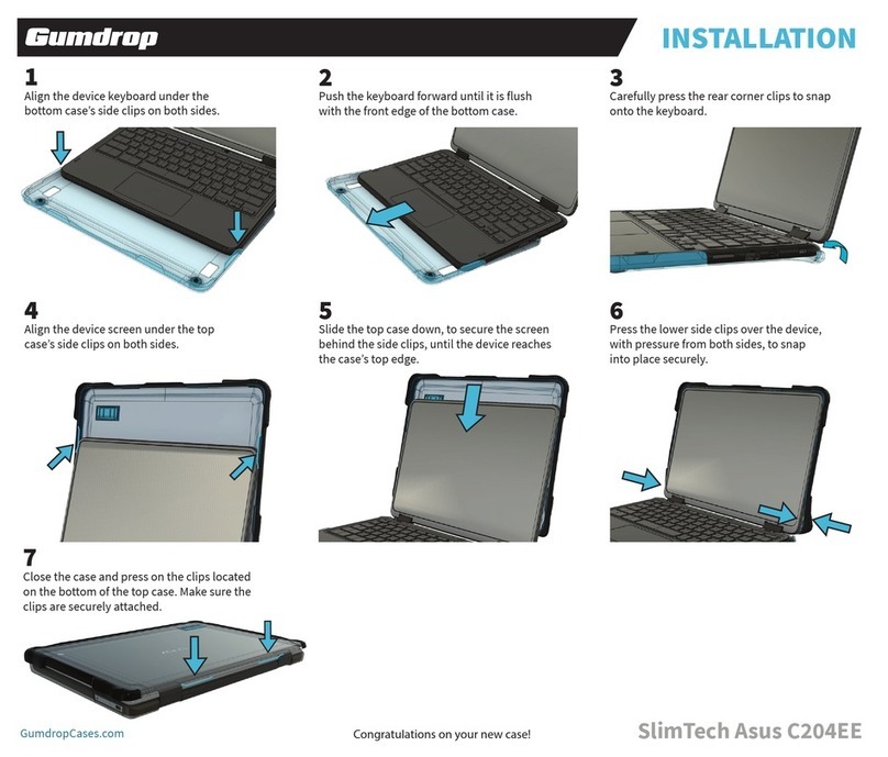 Gumdrop SlimTech Asus C204EE Assembly sheet