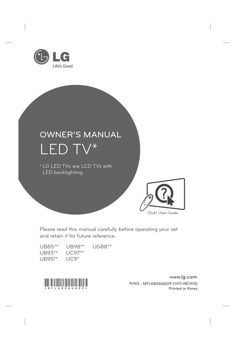 LG UC9 Series User manual