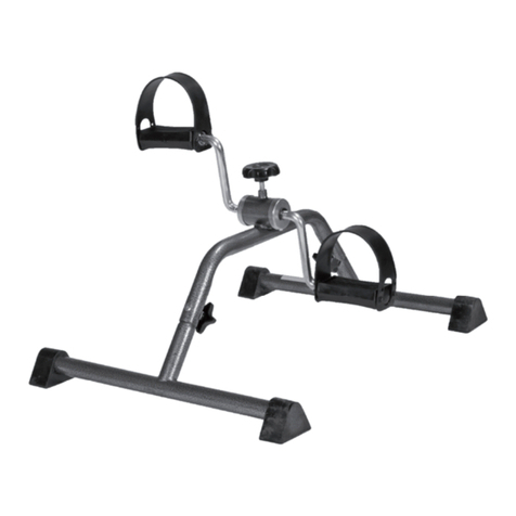 dynarex Pedal Exerciser Folding quick start guide