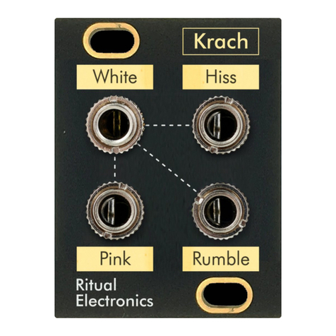 Ritual Electronics Krach manual Ritual Electronics Krach manual
