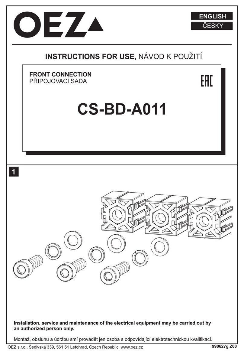 OEZ CS-BD-A011 Instructions for use
