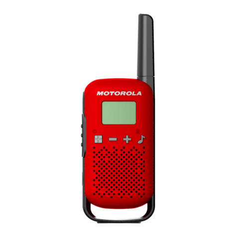 Motorola TalkaboutT T11 Series User manual