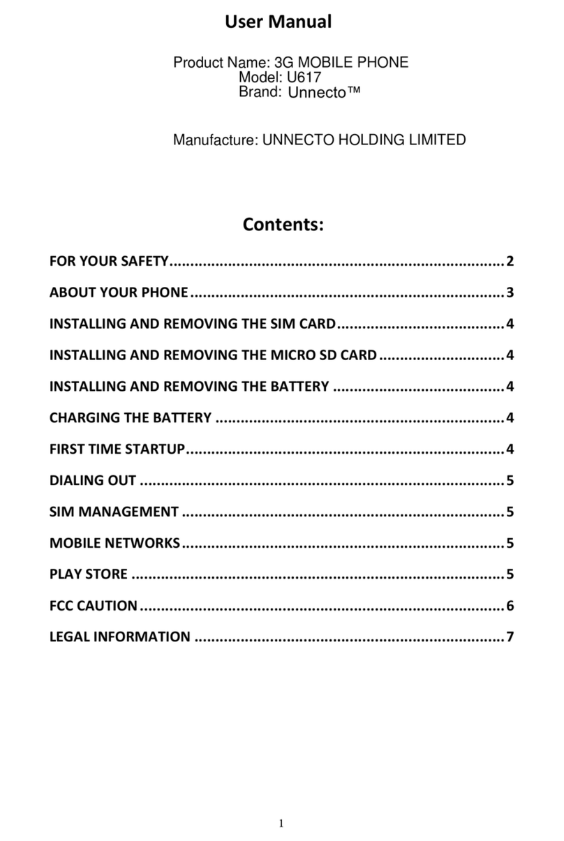 Unnecto U617 User manual
