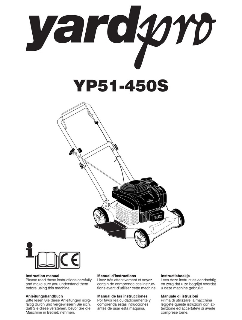 Jonsered yardpro YP51-450S User manual