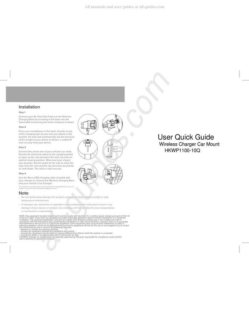 Hank HKWP1100-10Q User quick guide