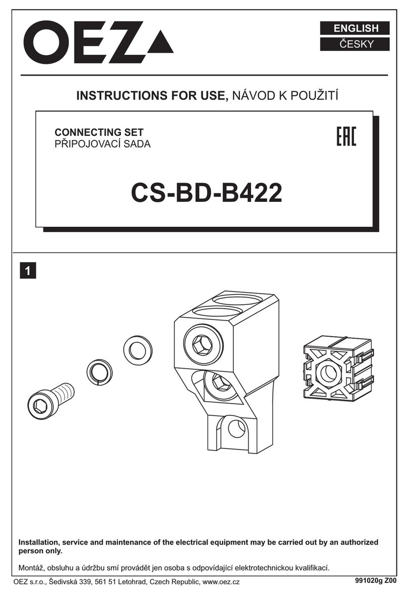 OEZ CS-BD-B422 User manual