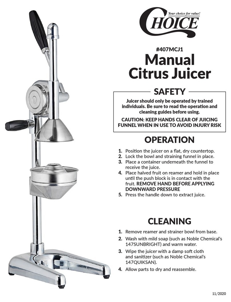 Choice 407MCJ1 manual