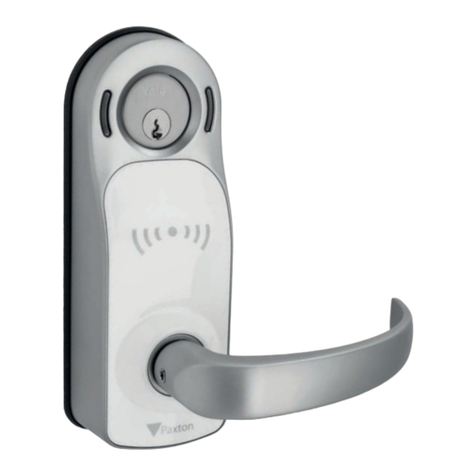 Paxton PaxLock Pro Installation and commissioning guide