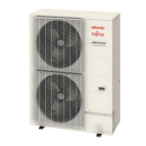 Fujitsu AIRSTAGE J-III L AJ 072LELAH Series Service manual