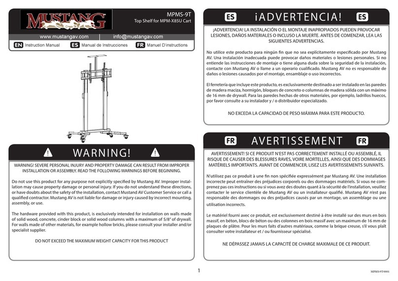 Mustang MPMS-9T User manual