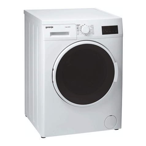 Gorenje WD73121 User manual