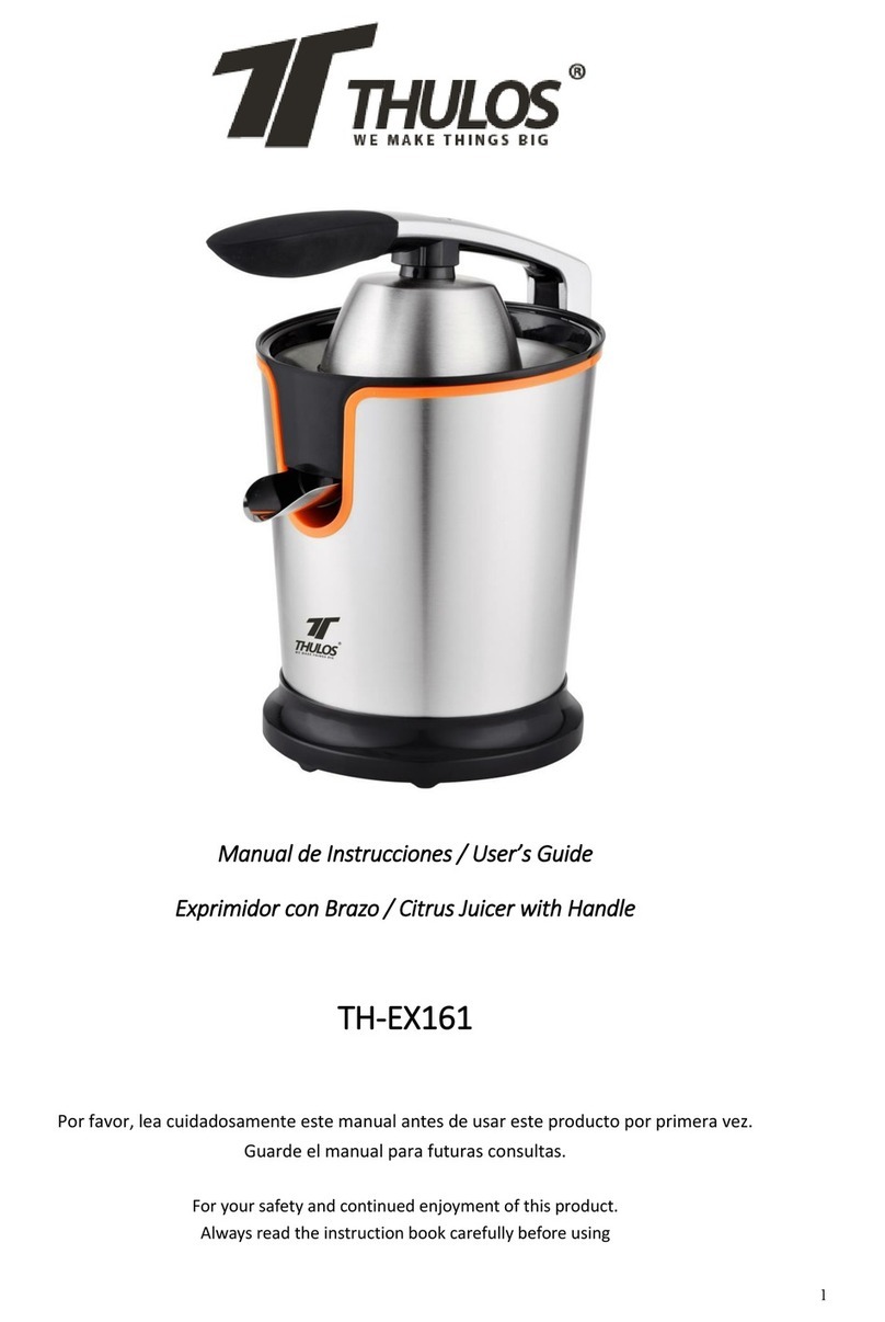 Thulos TH-EX161 User manual