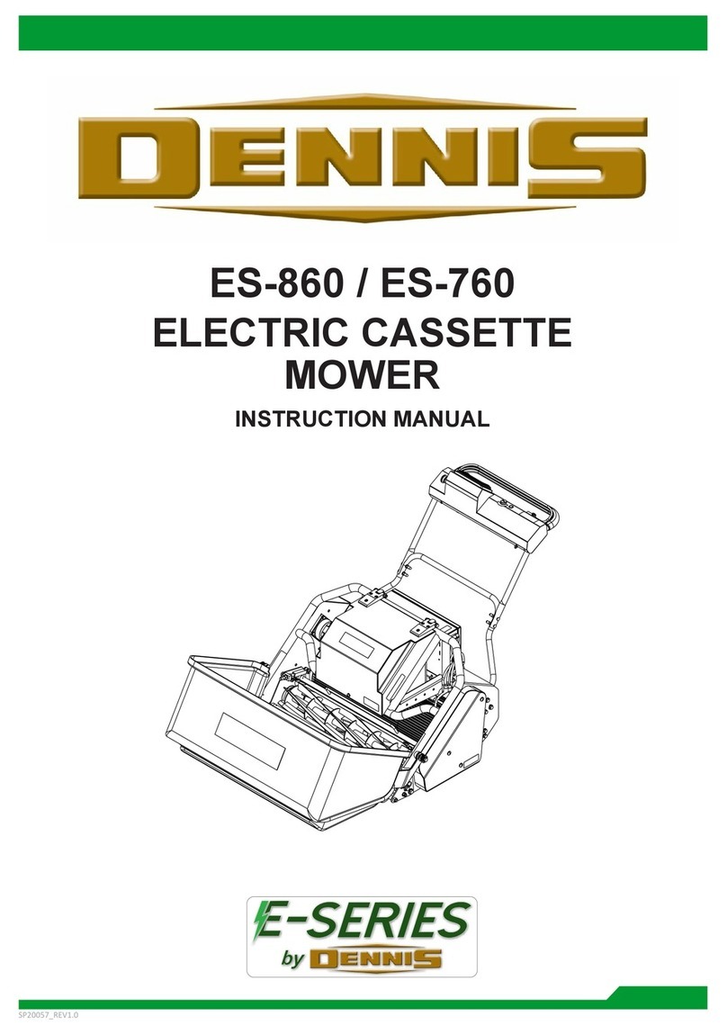 Dennis E Series instruction manual