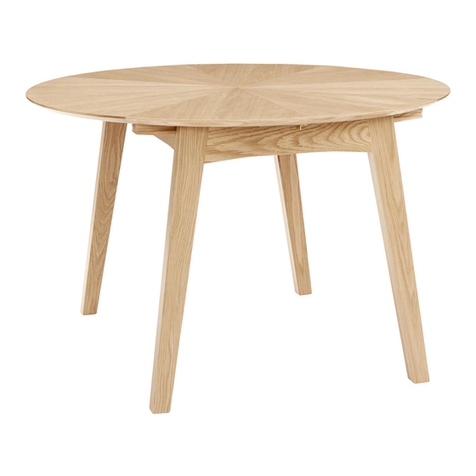John Lewis Duhrer Round Table Assembly instructions