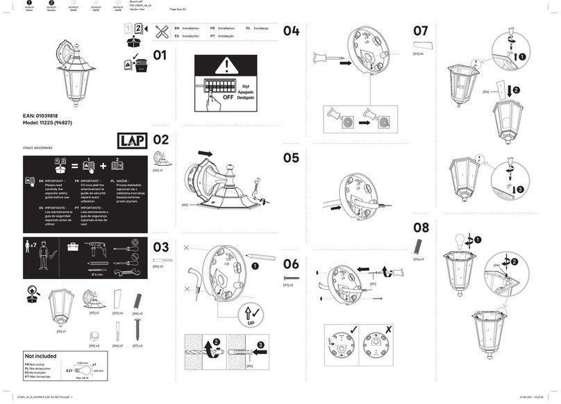 lap 1122S User manual